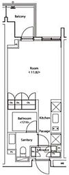 間取図画像 ワンルーム
