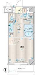 間取図画像 1K
