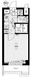 ルーブル野方参番館 1Kの間取図画像