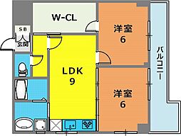 メトロハイツ花くま 4階
