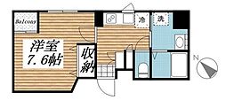 CASAFELICE 1Kの間取図画像