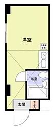 ダイヤモンドビル東日本橋第3 ワンルームの間取図画像
