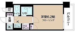 日神パレステージ笹塚第2 1Kの間取図画像