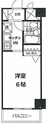 ライフシティ 1Kの間取図画像