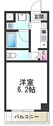 間取図画像 1K