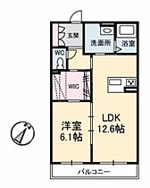 ラ・スリーズガーデン　Ａ棟 A0303 ｜ 広島県広島市佐伯区石内東１丁目1-1（賃貸マンション1LDK・3階・50.21㎡） その2