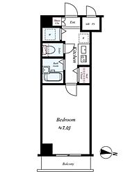 L-VIENT南荻窪 1Kの間取図画像