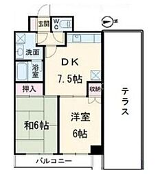 ファミリオン南葛西 3DKの間取図画像
