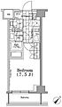 ONEROOFFLAT月島4階14.2万円
