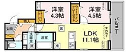 天台駅 11.1万円