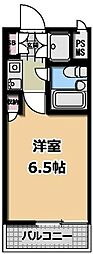 ライオンズマンション日本橋第2 1Kの間取図画像
