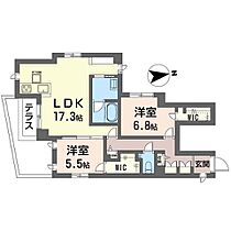 リ　サクラ 00102 ｜ 東京都中野区中野３丁目2-3,30（賃貸マンション2LDK・1階・75.86㎡） その2