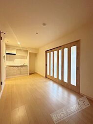 JR阪和線 富木駅 徒歩5分の賃貸アパート 3階1LDKのリビング/ダイニング