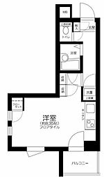 パレホームズ練馬 ワンルームの間取図画像