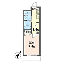 パークイースト　I 00202 ｜ 埼玉県蕨市塚越５丁目25-13（賃貸マンション1K・2階・26.55㎡） その2