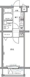 エスパシオ西高島平 1Kの間取図画像