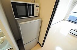 クレイノさんふらわー緑ケ丘 2階1Kのリビング/ダイニング