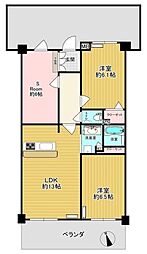 ディナ・スカーラ上北沢 2SLDKの間取図画像