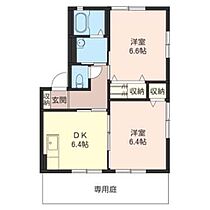 グランドールＢ 00102 ｜ 埼玉県北本市本町５丁目22-1（賃貸アパート2DK・1階・46.70㎡） その2