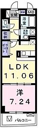 プレインステージ 1LDKの間取図画像