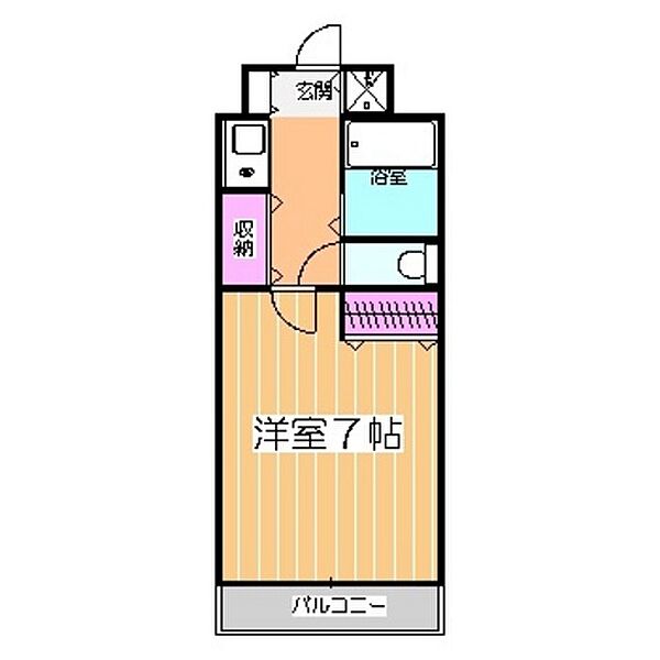 ラレックス城ノ山 ｜大阪府堺市北区百舌鳥梅町１丁(賃貸マンション1K・3階・21.00㎡)の写真 その2