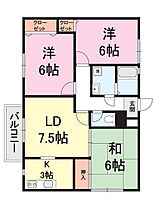 アドバンテージII 201 ｜ 新潟県新潟市中央区大島29-2（賃貸アパート3LDK・2階・64.75㎡） その2