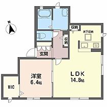 シャーメゾン　片鉾 0101 ｜ 大阪府枚方市片鉾東町24-10（賃貸アパート1LDK・1階・51.75㎡） その2