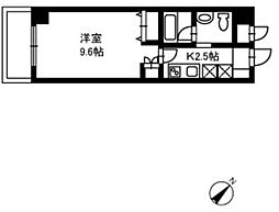 SEQUENCE 1Kの間取図画像