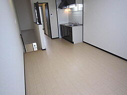 南海高野線 大阪狭山市駅 徒歩6分の賃貸アパート 2階1LDKのリビング/ダイニング