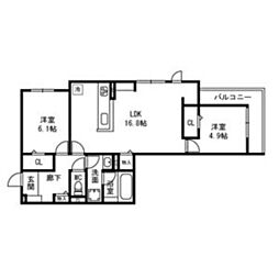 D-residence西野 A棟 3階