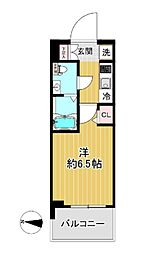 SHOKENResidence亀有 1Kの間取図画像