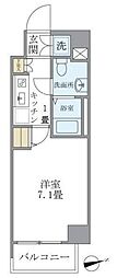 REALSUITE三軒茶屋 1Kの間取図画像