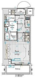 ブライズフォルム墨田 1Kの間取図画像
