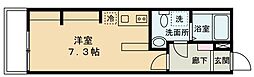 グラッソ戸部 ワンルームの間取図画像
