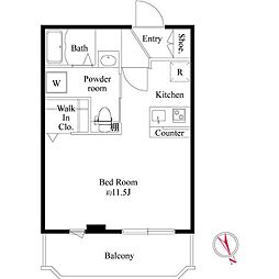 ＣＲＥＳＣＥＮＴ　ＣＯＵＲＴ 1階/118