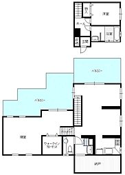 ザテラス 2SLDKの間取図画像