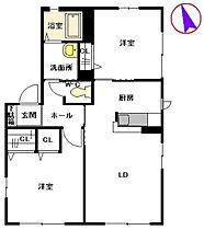 アーバン宮永 A0101 ｜ 大分県中津市大字上宮永3-1265-7（賃貸アパート2LDK・1階・53.28㎡） その2