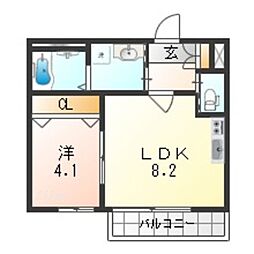 H-maison平野III 3階