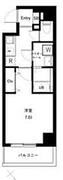 アーバンパーク北浦和 1Kの間取図画像