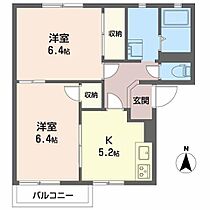 プレアリー昭和 0101 ｜ 奈良県大和郡山市額田部北町585（賃貸アパート2K・1階・43.00㎡） その2