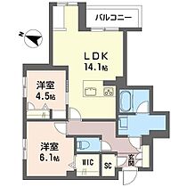 グランアリスティオ 00205 ｜ 埼玉県和光市下新倉３丁目7-44（賃貸マンション2LDK・2階・63.33㎡） その2