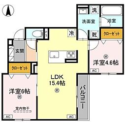 (仮称)D-ROOM平野区加美東5丁目PJ 2階/-