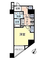 グランヴァン練馬桜台 3階1Kの間取り