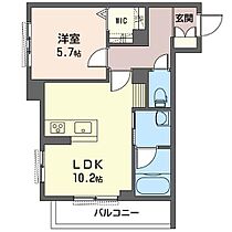 コティ航空公園 00301 ｜ 埼玉県所沢市喜多町15-7（賃貸マンション1LDK・3階・41.98㎡） その2