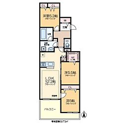 間取図画像 3LDK