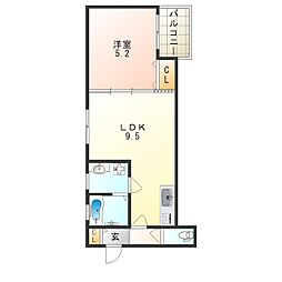 クリエオーレ東住吉I 1階