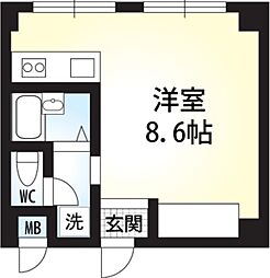 ルミエール・アイたまプラーザ 1Kの間取図画像