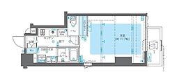 ZOOM神宮前 4階1Kの間取り