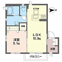 シャーメゾン大町 201 ｜ 福島県相馬市中村字大町33-1（賃貸アパート1LDK・2階・39.40㎡） その2