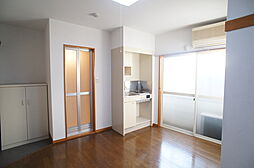 ハイツフィールドI 206 2階ワンルームのリビング/ダイニング